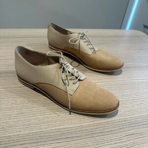 French Connection Lace-Up Loafer - Tan